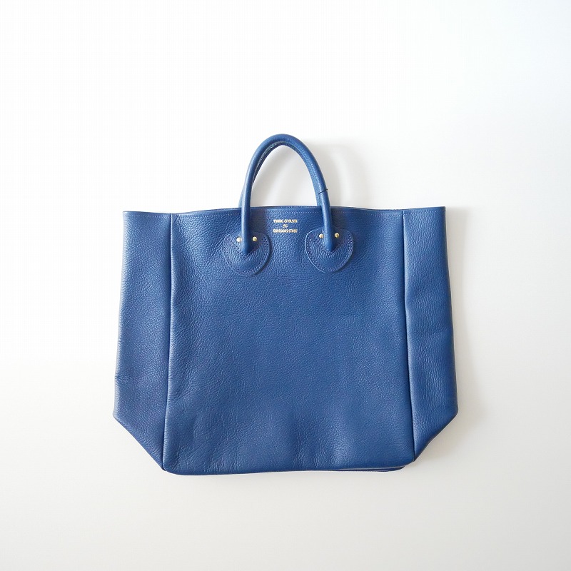 YOUNG&OLSEN / EMBOSSED LEATHER TOTE M
