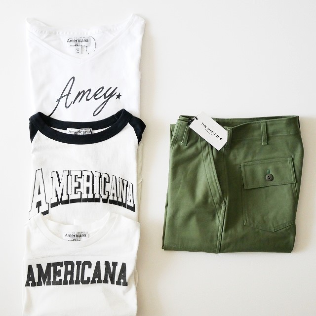 Americanaアメリカーナ AP STUDIO Tシャツ THE SHINZONEシンゾーン ベイカーパンツ 18SS