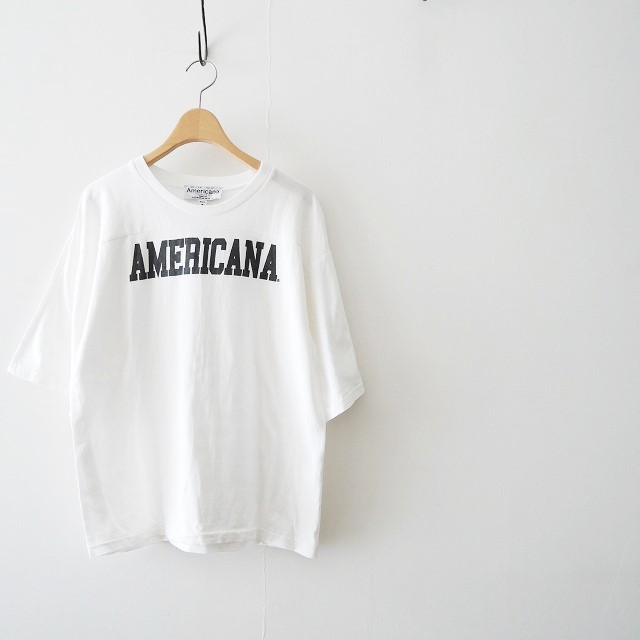 Americanaアメリカーナ ロゴ Tシャツ Deuxieme Classe 18SS
