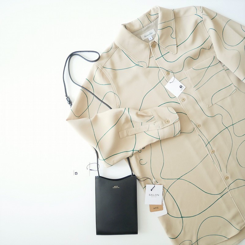 店舗新入荷情報：steven alanのCURVE PRINT SHIRTとA.P.C.のNECK POUCH ...