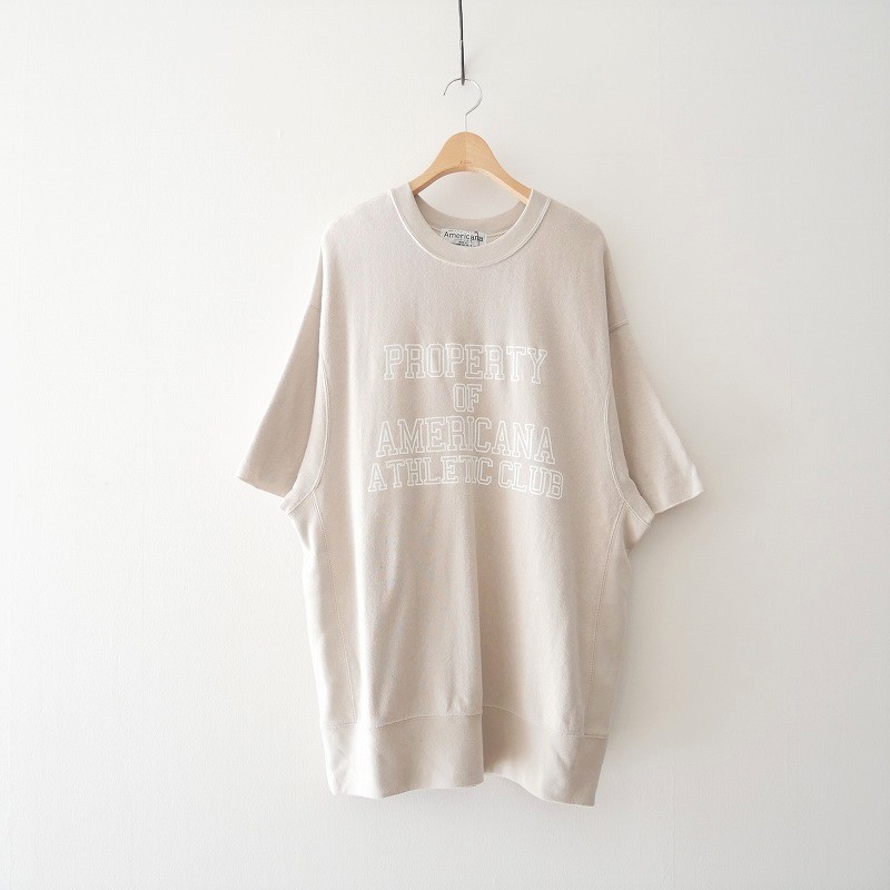 Americana / アントウィッシュ裏毛カットオフリバースウィーブTシャツ