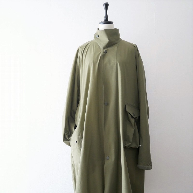 21SS HYKE PERTEX MILITARY COAT