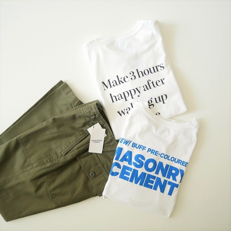 DEUXIEME CLASSE / Baker military パンツ