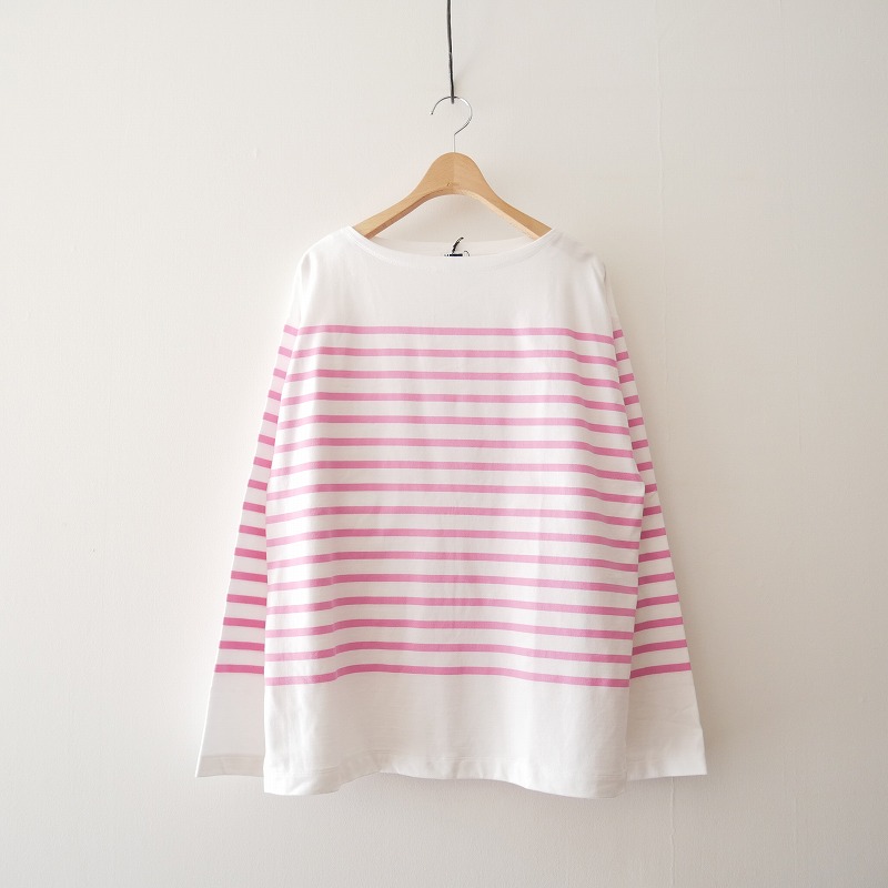 H BEAUTY&YOUTH / BORDER BASQUE PULLOVER/カットソー