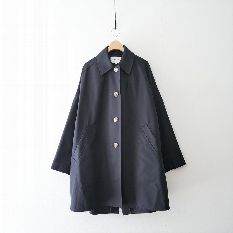 2022 ENFOLD COTTON DOUBLE ステンカラーBOX COAT等