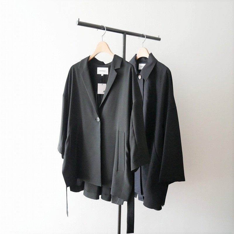 もらって嬉しい出産祝い ENFOLD JACKET-COLDBECK CAPE-LIKE ENFOLD