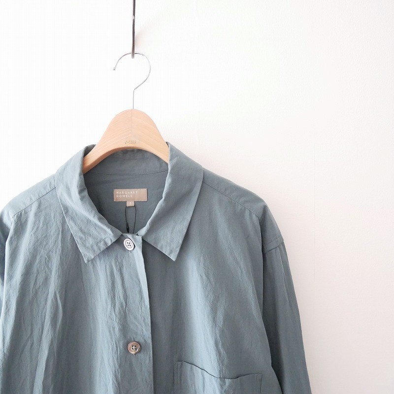 22SS MARGARET HOWELL COTTON CHAMBRAY ワンピース