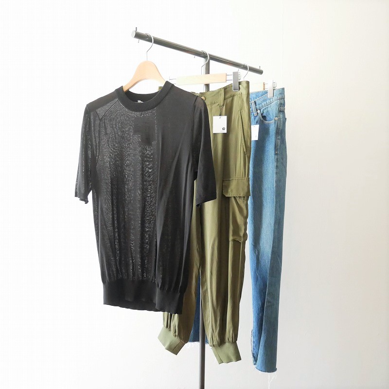 買取入荷】2022 DEUXIEME CLASSE Semi Sheer ハーフスリーブ プル