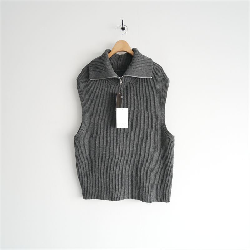 【オンラインストア・買取入荷】2025AW L’Appartement購入品 R2W ZIPPER KNIT VEST アパルトモン